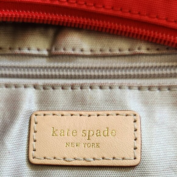 Kate Spade nylon/canvas/leather travel cross body bag - Picture 16 of 16